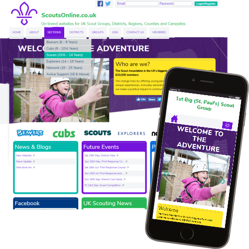 2016 Scout Website Theme